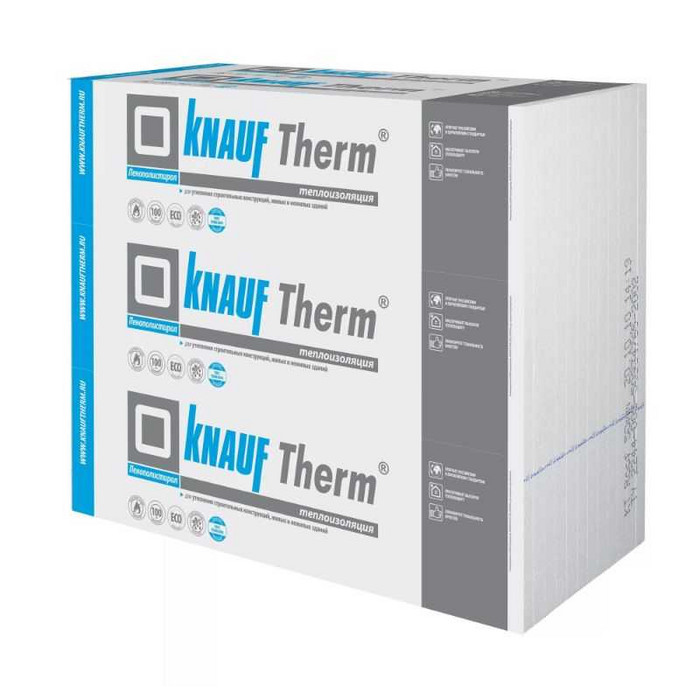 Утеплитель пенополистирол Кнауф Therm Кровля 100х1200х1000 100 мм
